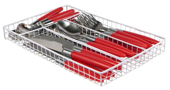 Besteck-Set 24tlg aus Edelstahl mit