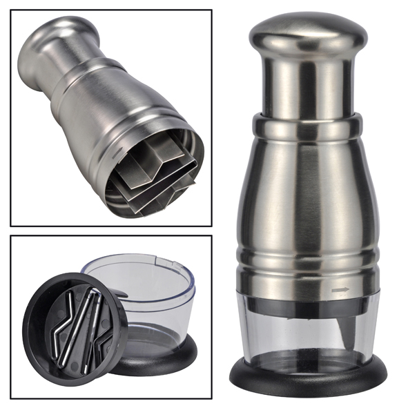 Zwiebel - und Multihacker aus Edelstahl