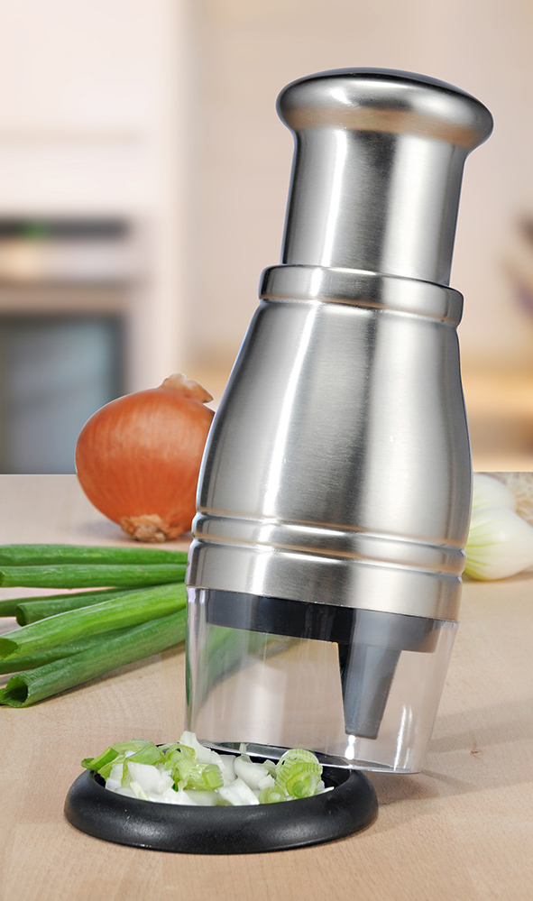 Zwiebel - und Multihacker aus Edelstahl