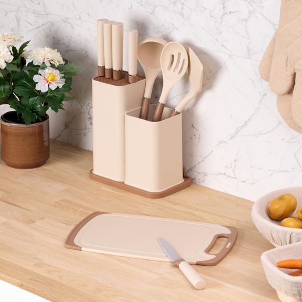 Küchenhelfer Set 10-tlg. mit 5 Messern