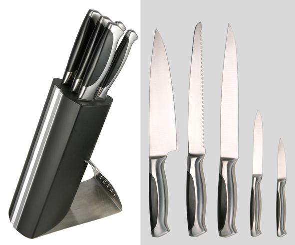 Messer-Set im Messerblock 6-tlg.