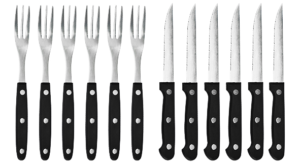 Steak- und Pizzabesteck