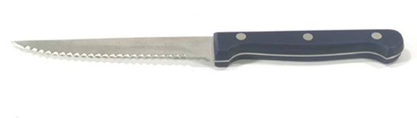 Steakmesser aus Metall mit handlichem