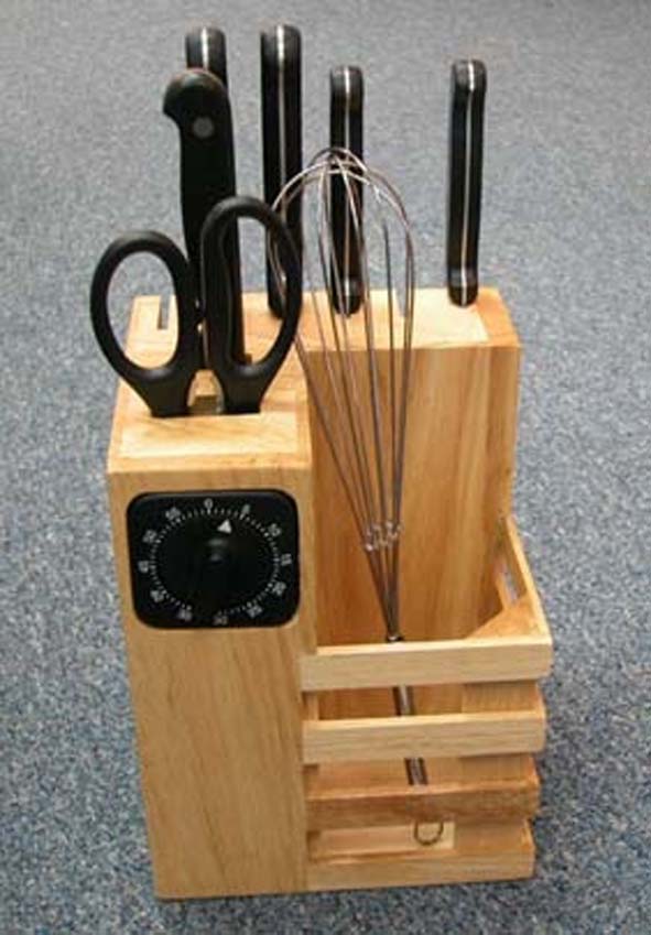 Messerblock 9 tlg. - Messer aus Edel-