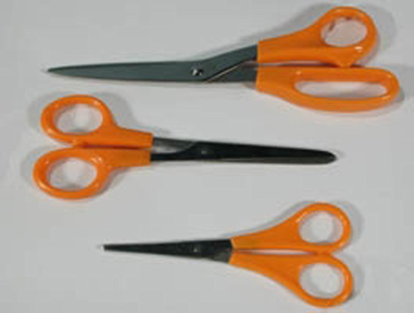 Scheren-Set 3tlg. aus rostfreiem Edel-