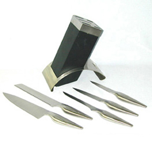 Messer-Set 6tlg aus rostfreiem Edelstahl