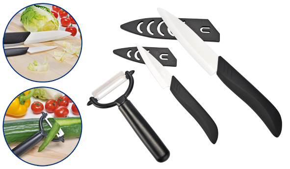 Keramikmesser-Set 3-teilig