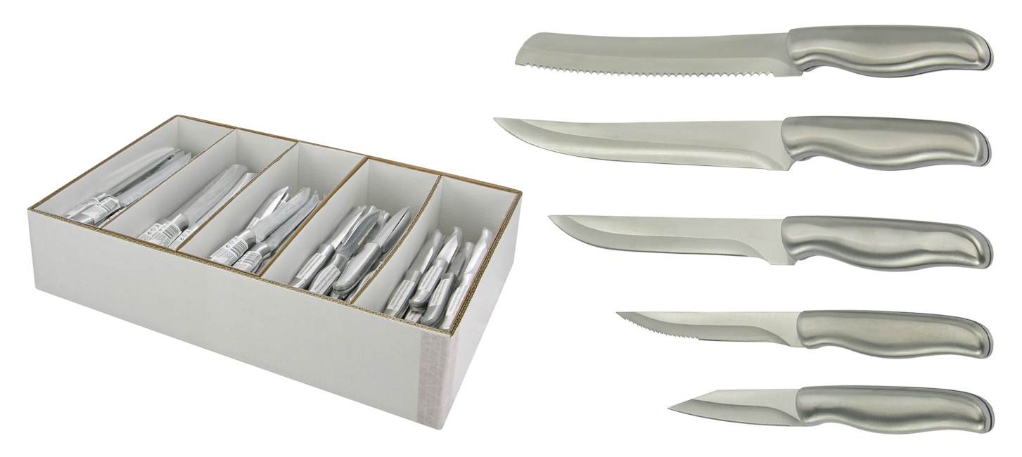 Messer-Display 97 tlg., Ganz- Edelstahl