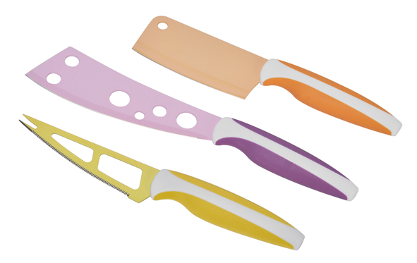 Käsemesser-Set, 3tlg.