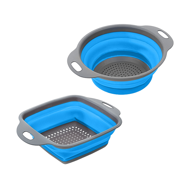 Mischkarton Salatseiher, eckig und rund