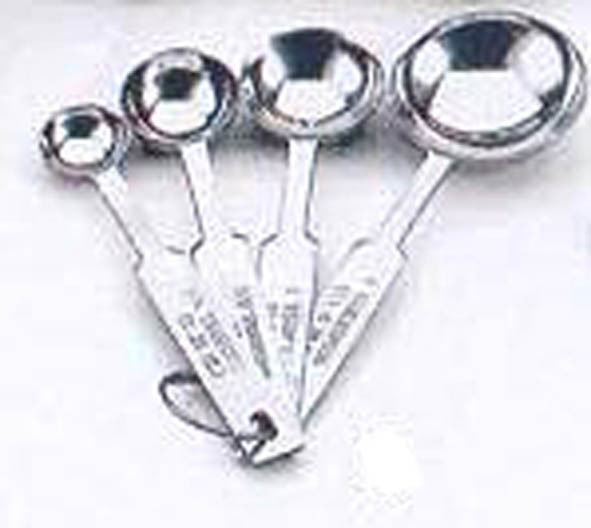 Messlöffel 4 er Set aus Edelstahl 18/10