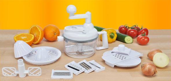 Multifunktionsreibe mit verschiedenen