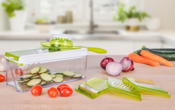 Küchenreibe aus Kunststoff