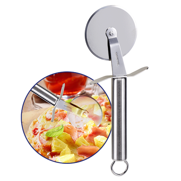 Pizzaschneider aus Edelstahl