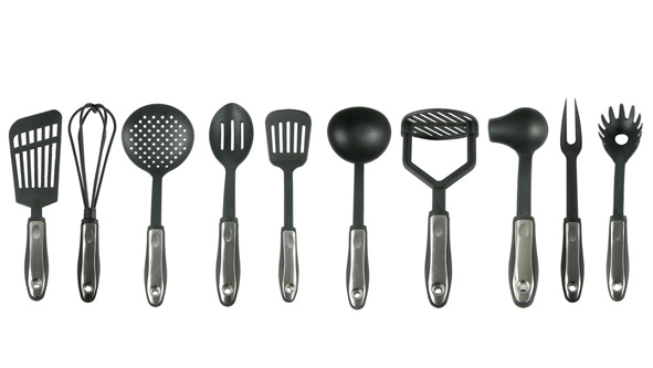 Küchenhelfer Nylon-Edelstahl