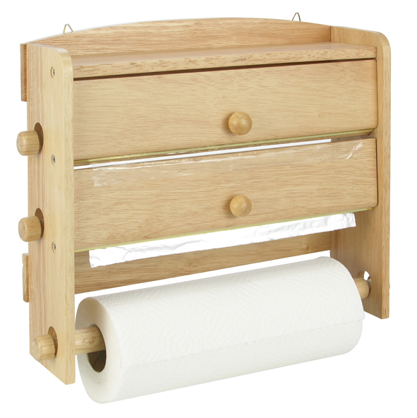 Küchenrollen- und Folienhalter/schneider