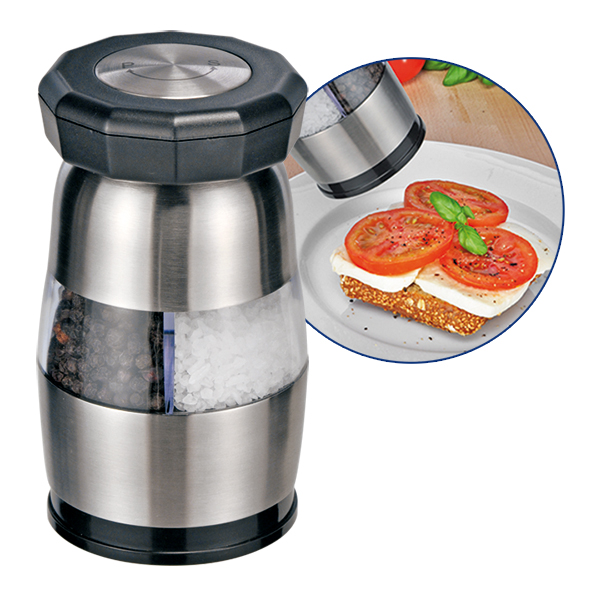 2-in-1 Salz- und Pfeffermühle