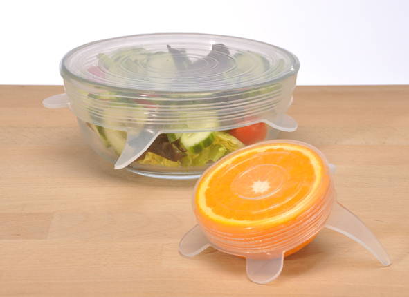 Silikondeckel-Set, 4-tlg.