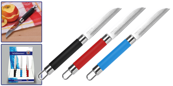 Haushaltsmesser mit Soft-Touch-Griffen