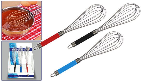 Schneebesen mit Soft-Touch-Griffen