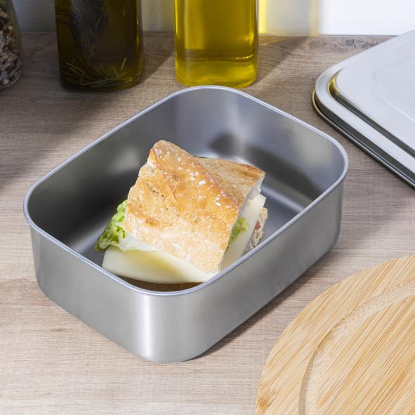 Lunchbox aus Edelstahl, Frühstücksdose