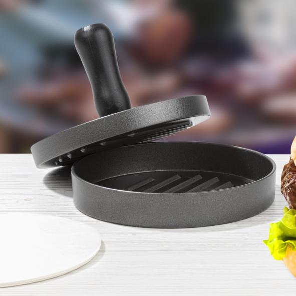 Hamburgerpresse, grau