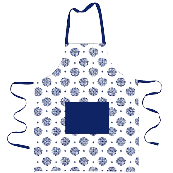 Kochschürze im Zwiebelmuster