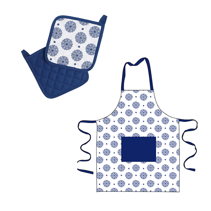 Mischkarton Topfuntersetzer und Kochschürze