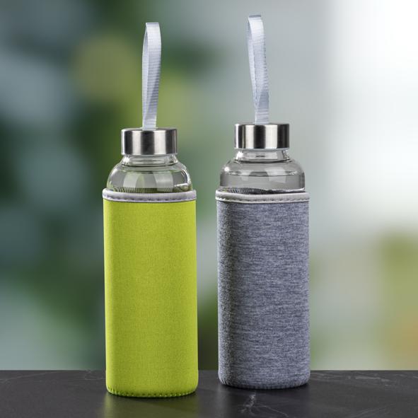 Trinkflasche aus Glas, ca. 0,5L