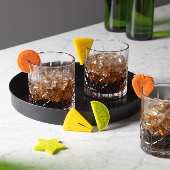 Glas Markierer Set, 6er Set