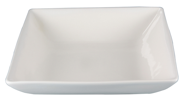 Eckige Porzellan-Schale