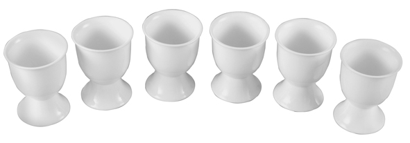 Eierbecher-Set 6tlg. aus Porzellan