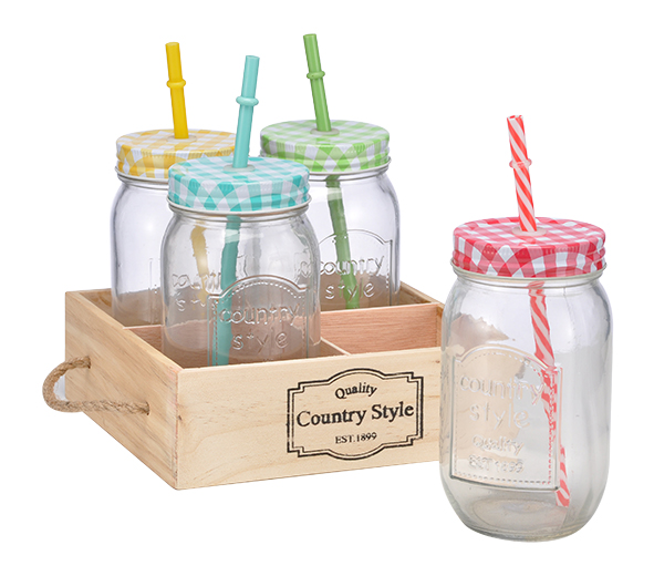 Trinkgläser Sets - farblich sortiert