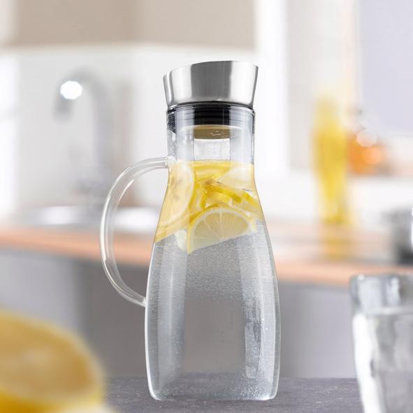 Wasserkaraffe mit Henkel, 1,2 Liter
