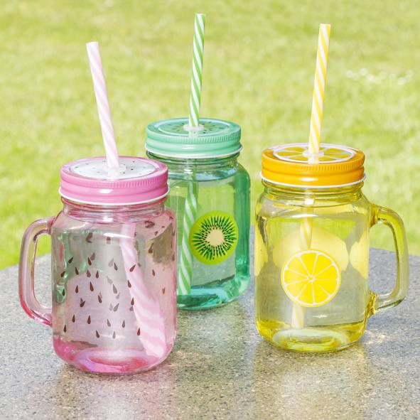 Henkelglas Fruit, ca. 450ml