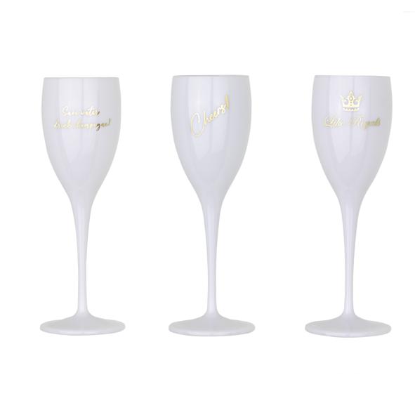 Sektglas aus Kunststoff, 180ml