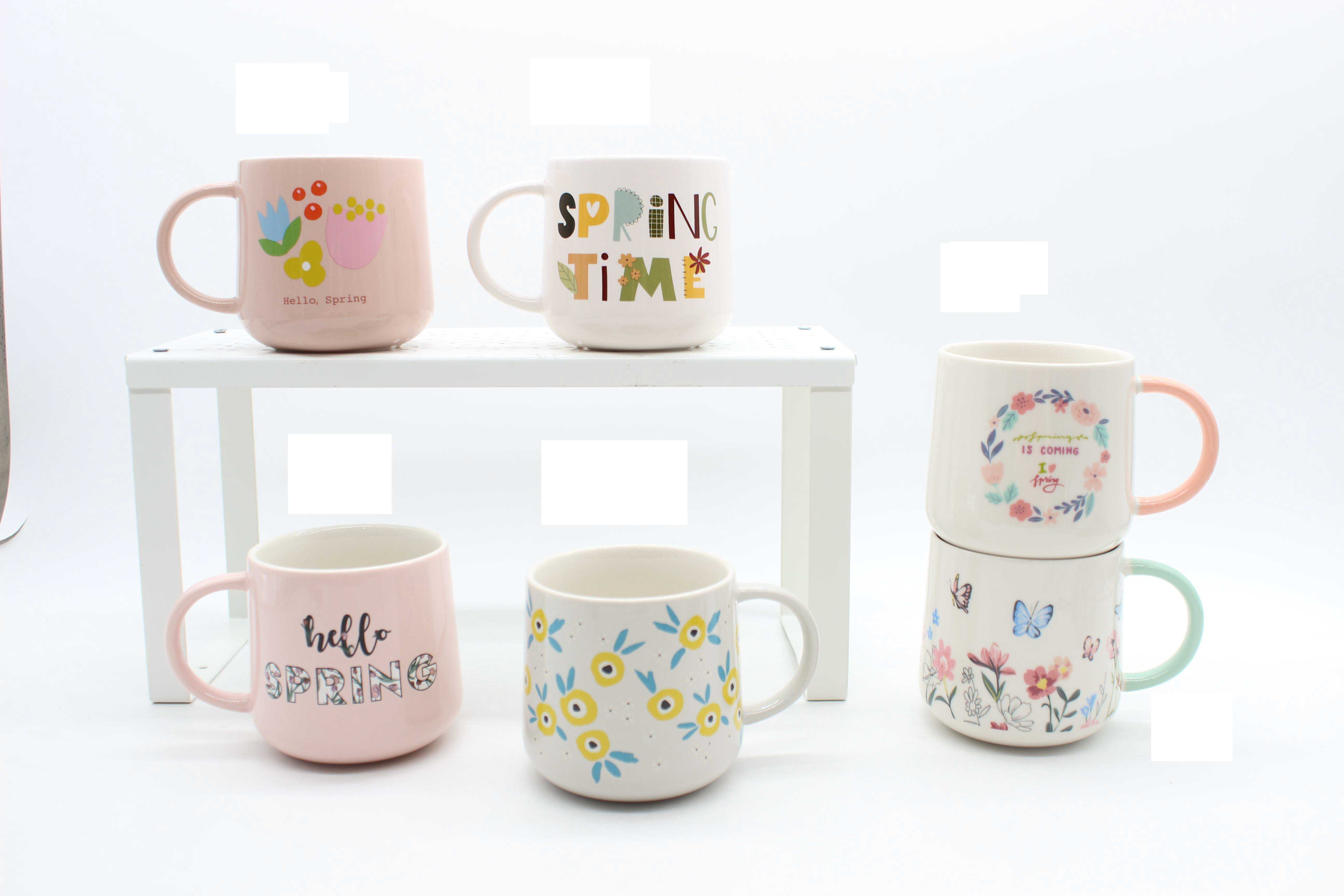 Becher Frühlingsmotiv ca. 400ml