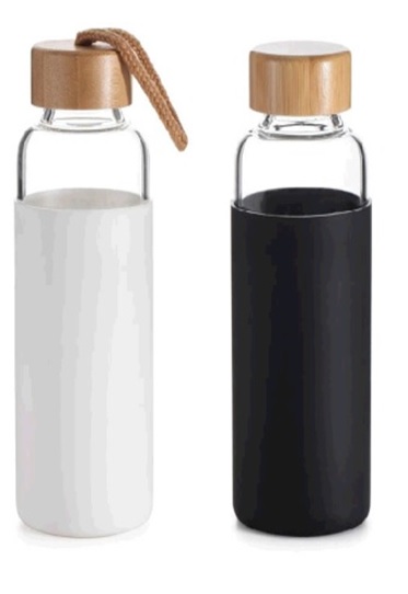 Trinkflasche aus Glas, 550ml