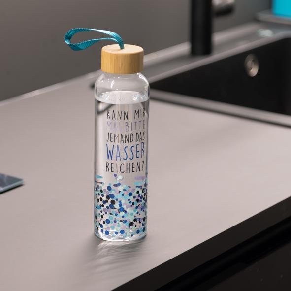 Trinkflasche aus Glas 550ml