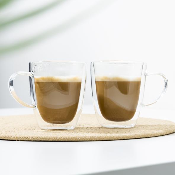 Cappuccino Glas 270ml, 2er Set