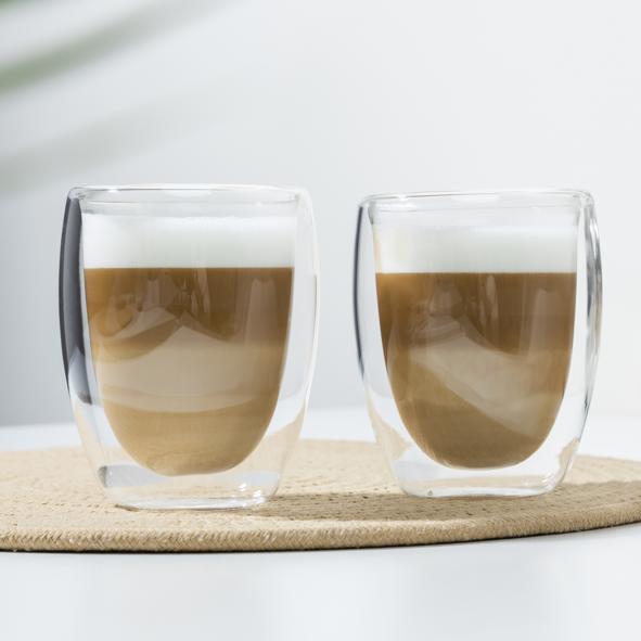 Latte Macchiato-Glas 350ml, 2er-Set