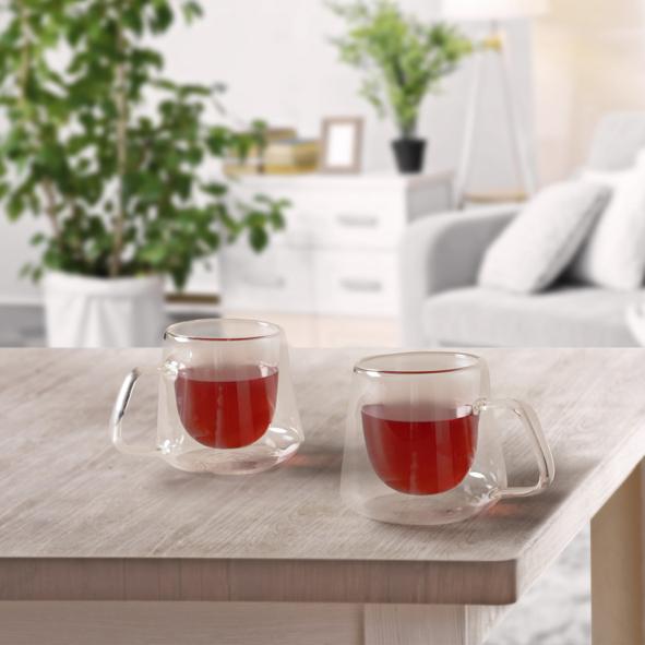 Teeglas 245ml, 2er Set