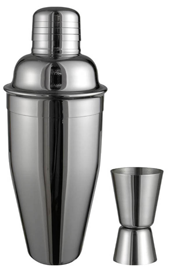 Cocktailshaker aus Edelstahl 18/8