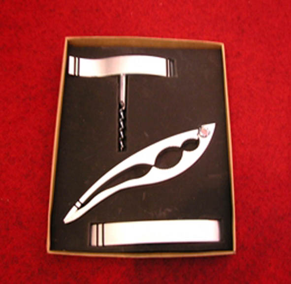 Öffner - Set 3 tlg aus Edelstahl im