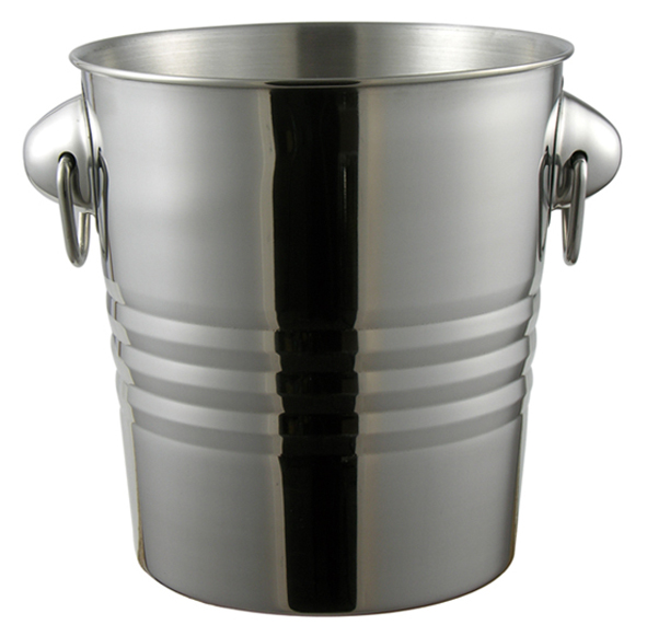 Wein-/ Sektkühler aus Edelstahl 18/8