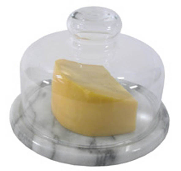 Käseglocke mit Glasdeckel