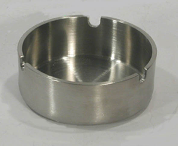 Aschenbecher aus Edelstahl