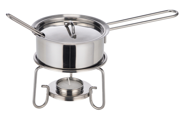 Butterpfännchen aus Edelstahl