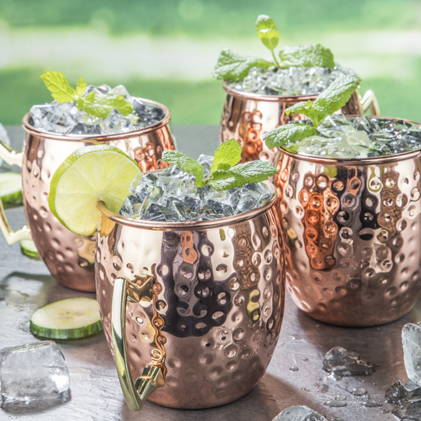 Mule Becher, 4er Set