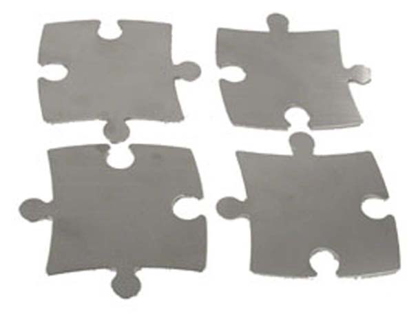 Topfuntersetzer 4er Set aus Edelstahl